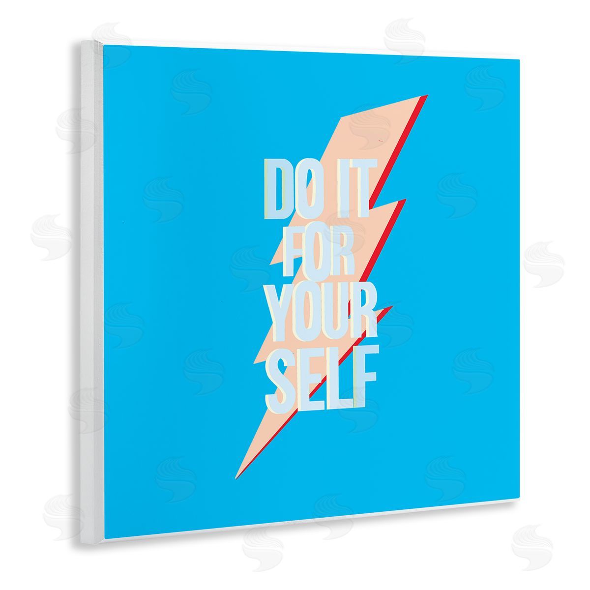Ashley Singleton Do It For Yourself Self Care Wooden Wall Plaque Art Print