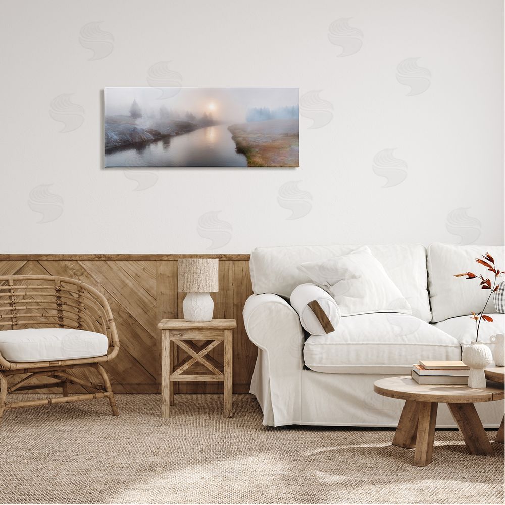 Lena Owens Foggy River at Dawn