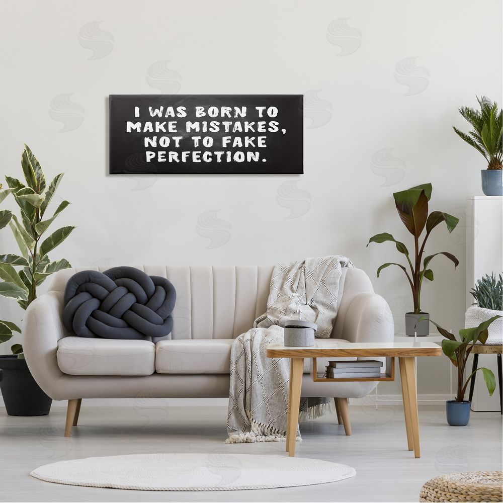 JJ Design House LLC Modern Make Mistakes Phrase