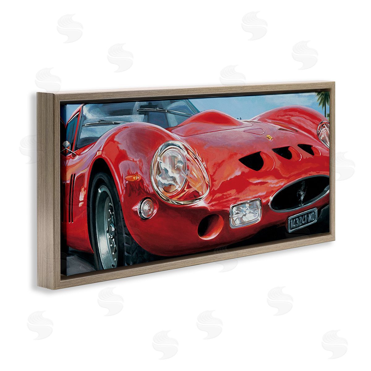 fr_sideancis Brook Red Sports Car on Road