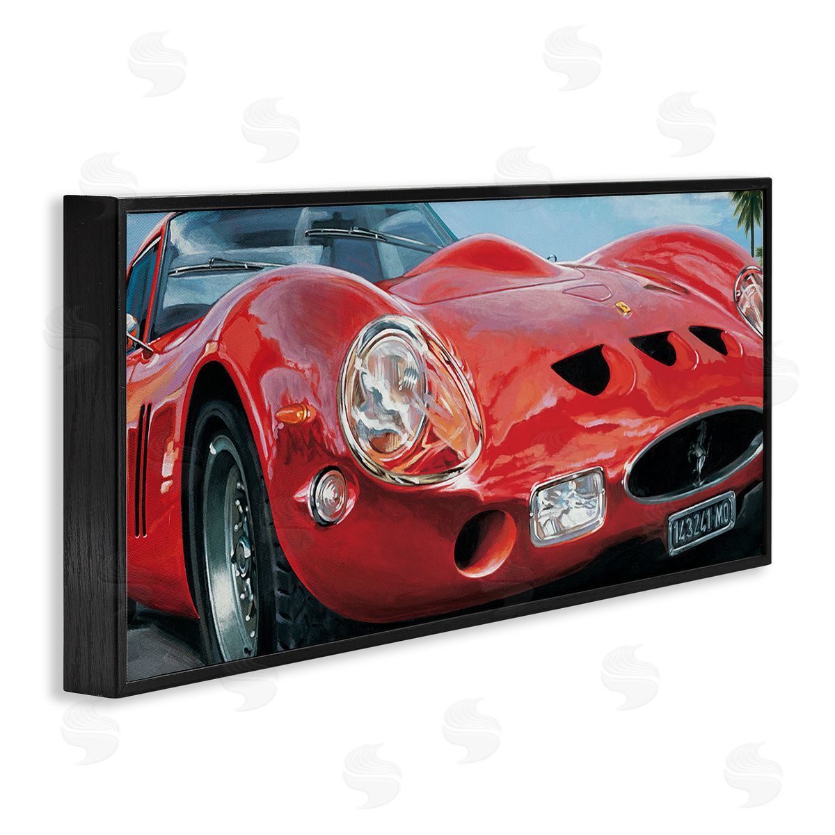 fr_sideancis Brook Red Sports Car on Road