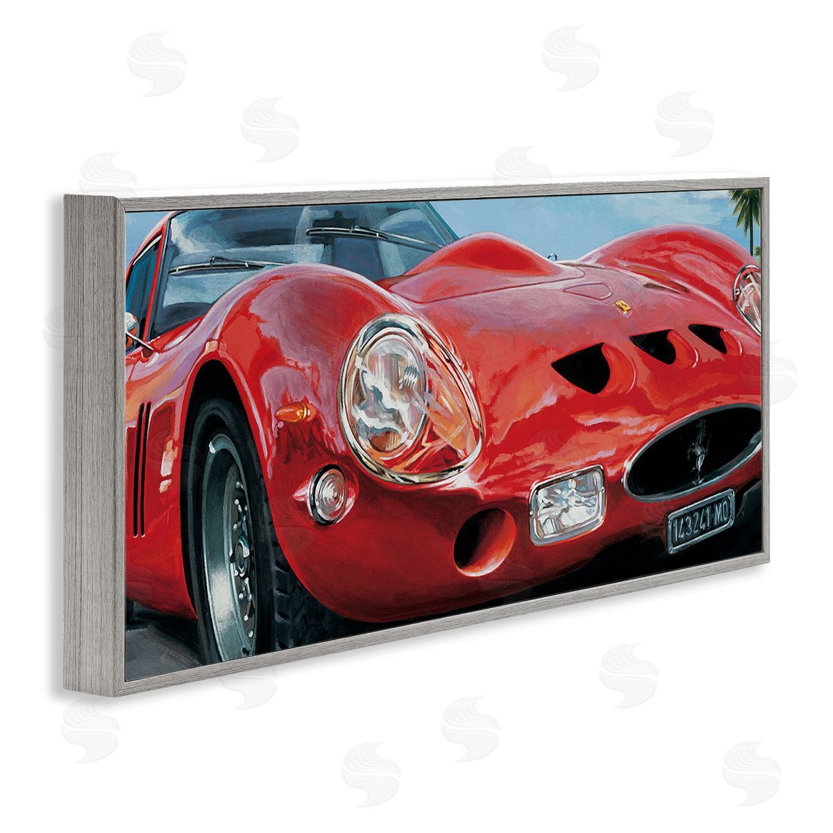 fr_sideancis Brook Red Sports Car on Road