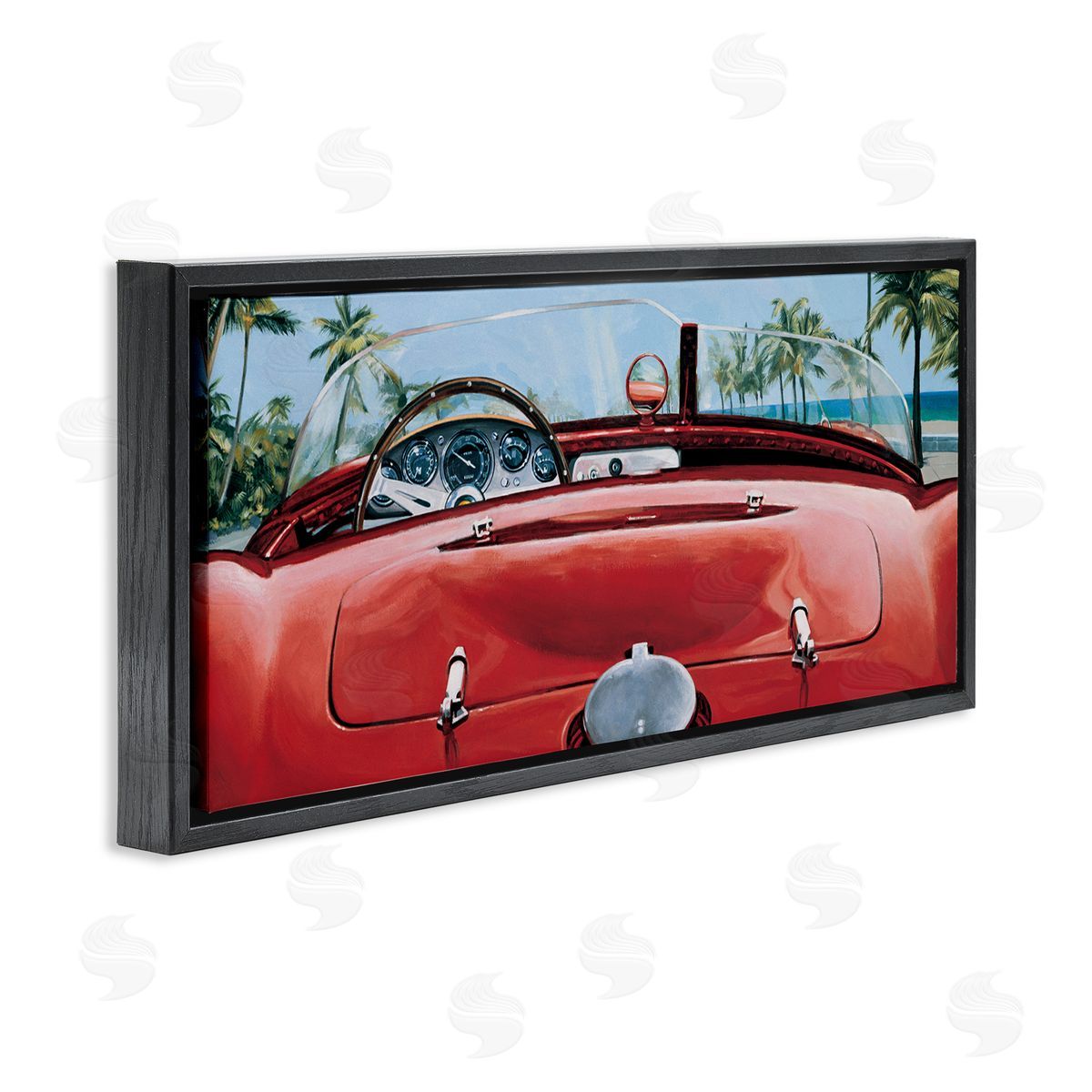 fr_sideancis Brook Tropical Red Antique Car