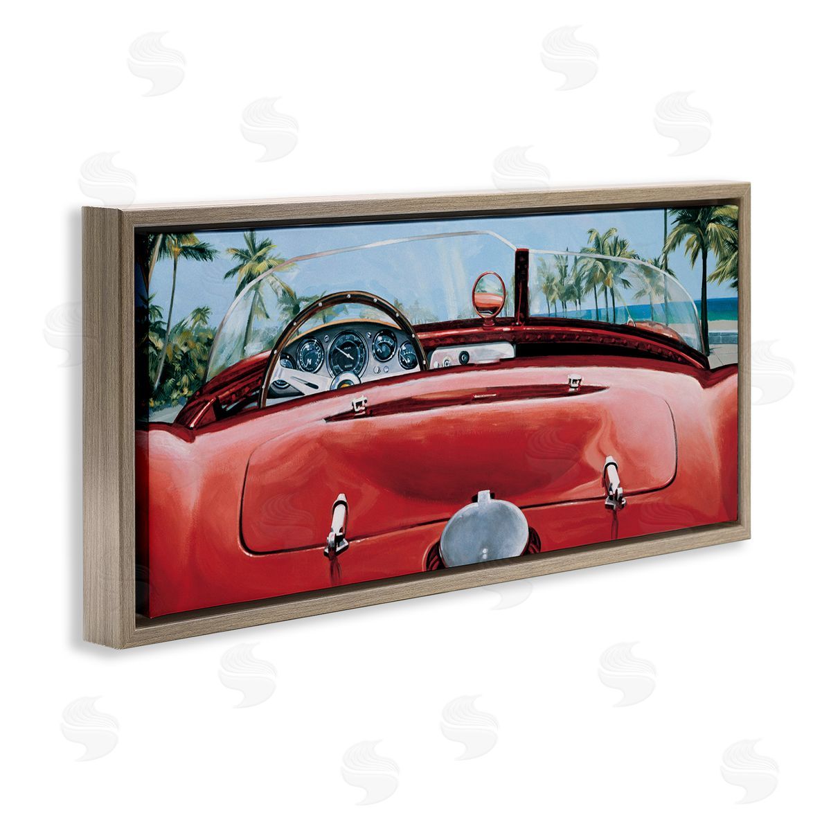 fr_sideancis Brook Tropical Red Antique Car