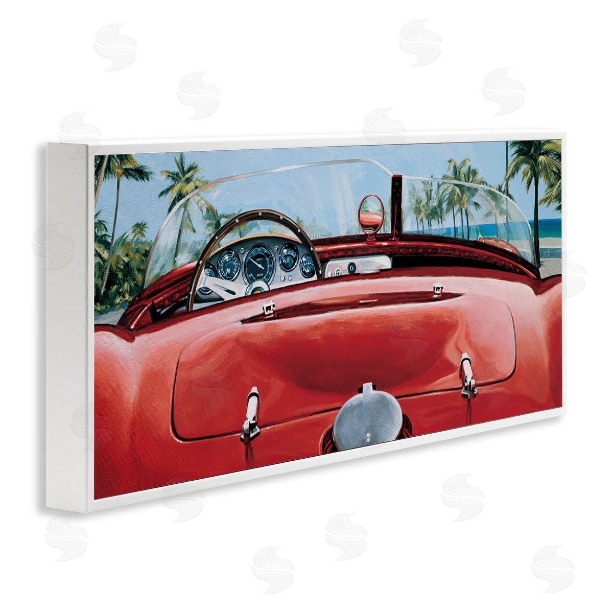 fr_sideancis Brook Tropical Red Antique Car