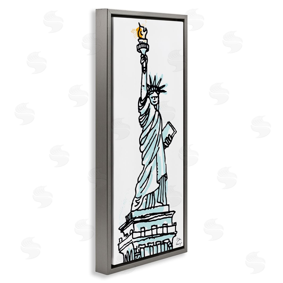 Peter Horjus Minimal Statue of Liberty