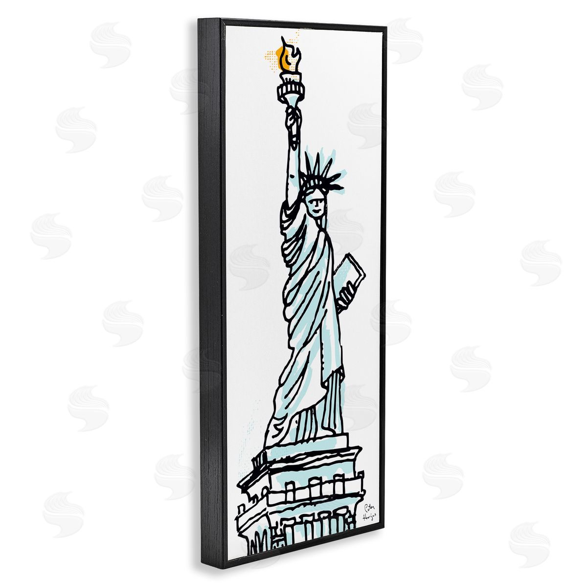 Peter Horjus Minimal Statue of Liberty