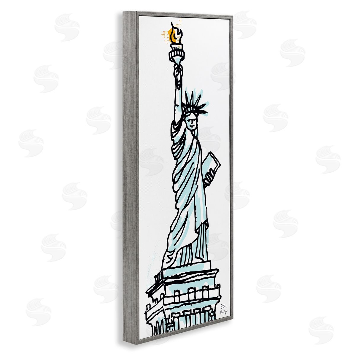 Peter Horjus Minimal Statue of Liberty