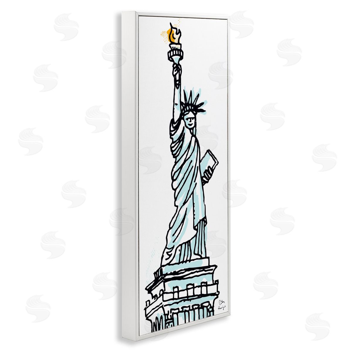 Peter Horjus Minimal Statue of Liberty