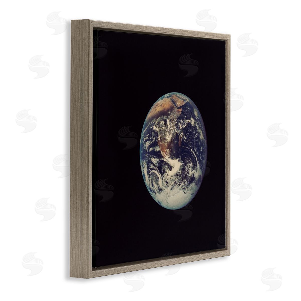 Wild Apple Portfolio Earth Outer Space Photography Brown Floating Frame Canvas Wall Art Print