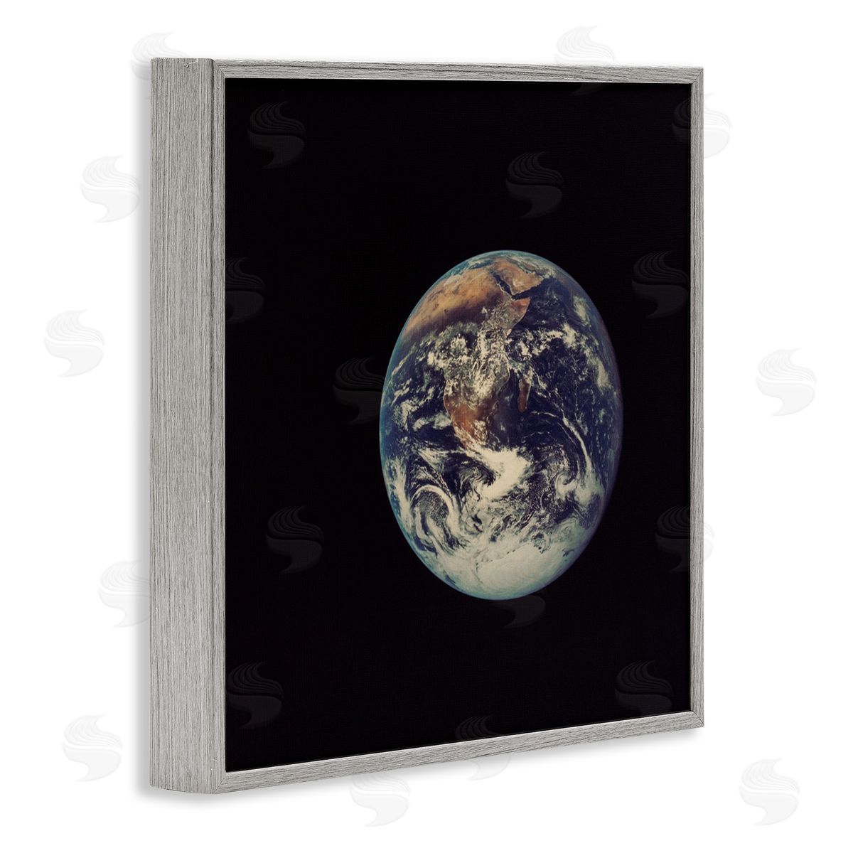 Wild Apple Portfolio Earth Outer Space Photography Gray Framed Glicee Wall Art Print