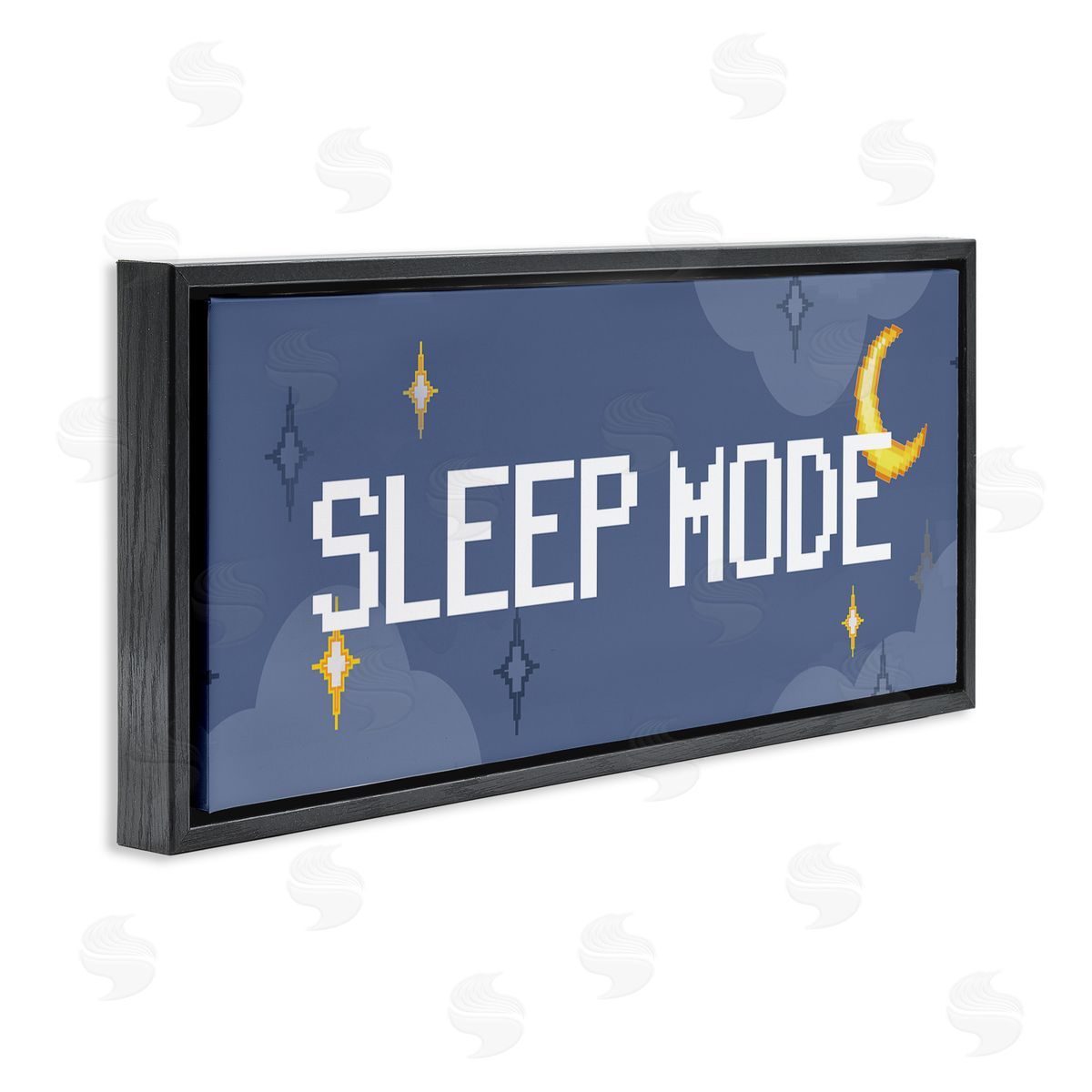 Stupell Studio Sleep Mode Pixel Phrase