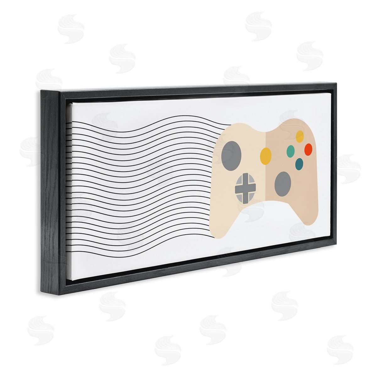 Stupell Studio Gaming Controller Pattern