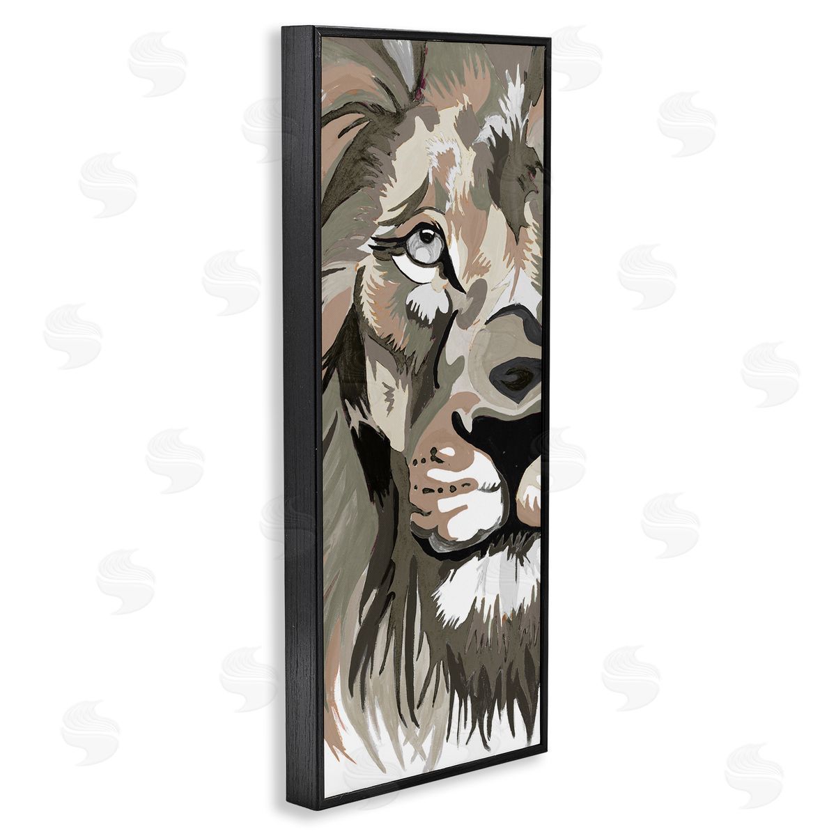 Chelsea Goodrich Muted Lion Face Portrait