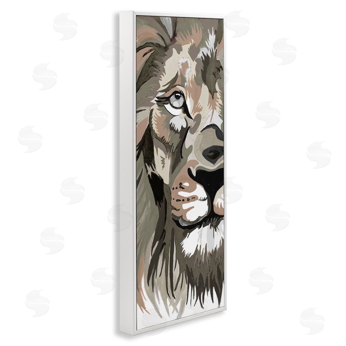 Chelsea Goodrich Muted Lion Face Portrait