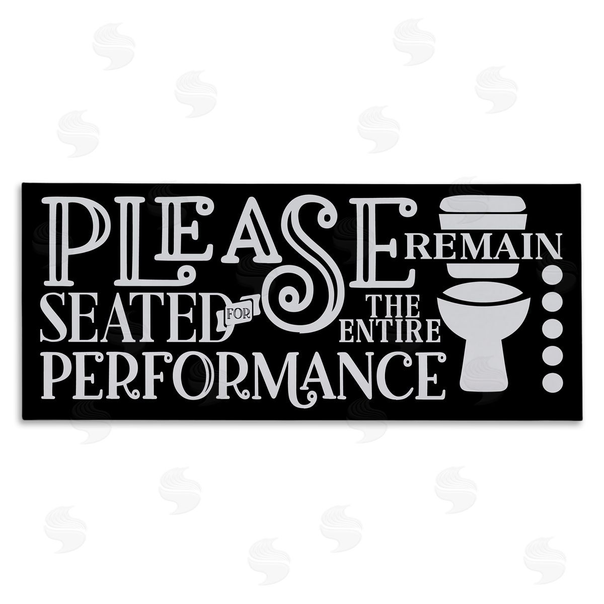 LSR Design Studio Please Remain Seated Phrase