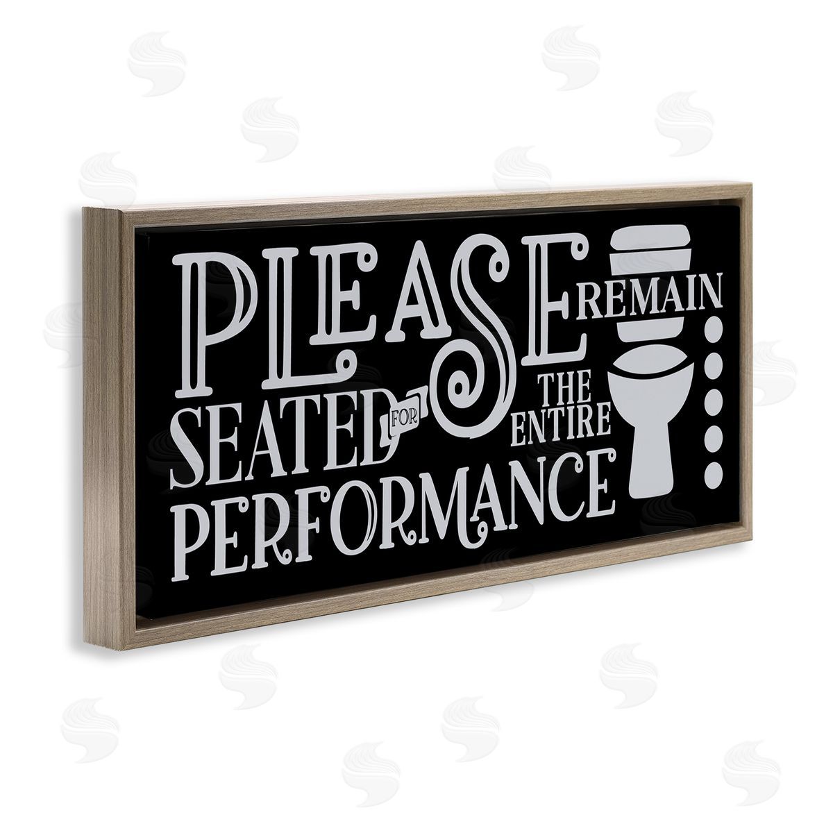LSR Design Studio Please Remain Seated Phrase