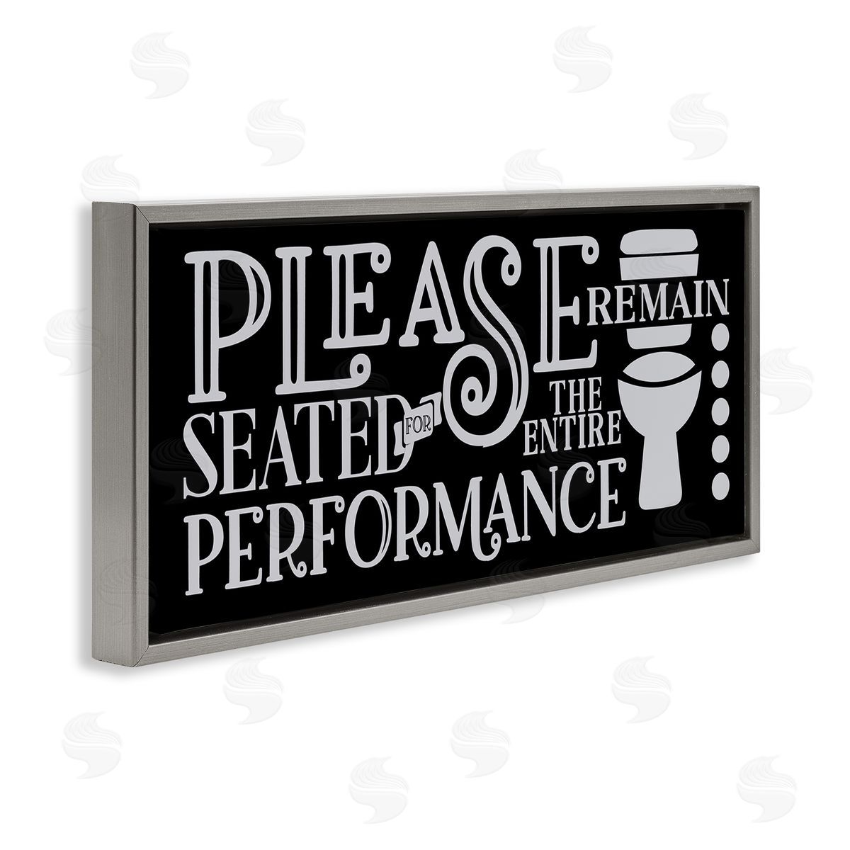 LSR Design Studio Please Remain Seated Phrase