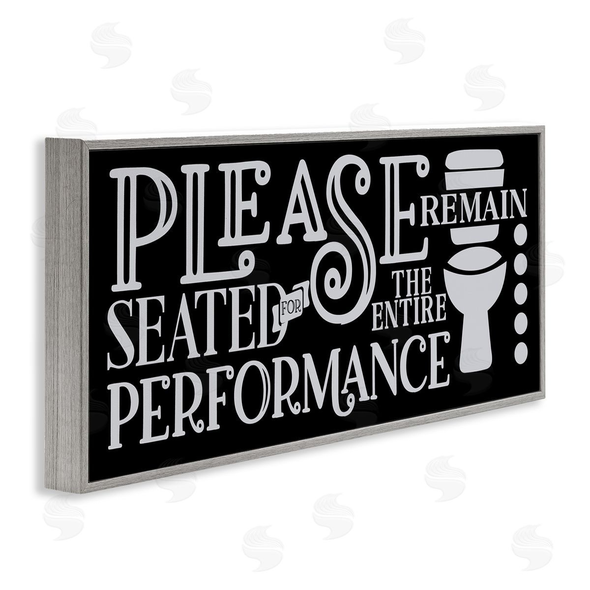 LSR Design Studio Please Remain Seated Phrase