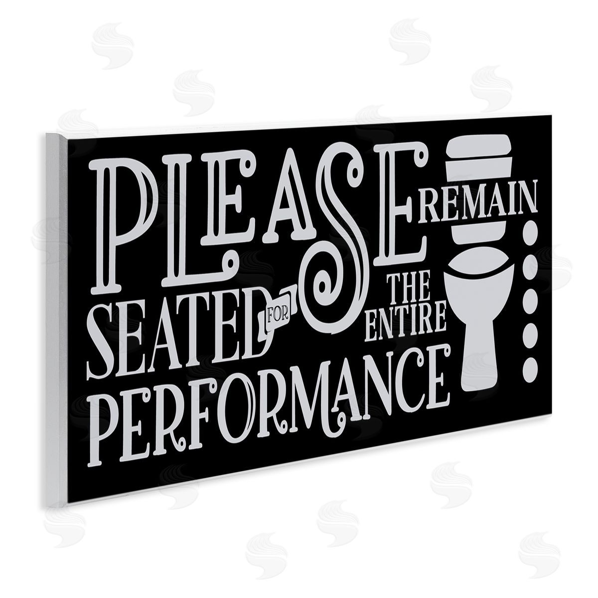 LSR Design Studio Please Remain Seated Phrase