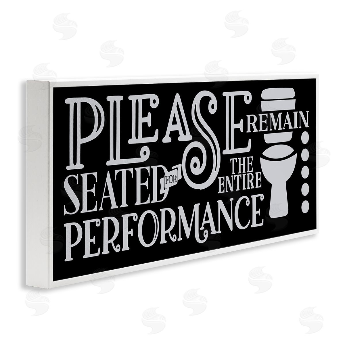 LSR Design Studio Please Remain Seated Phrase