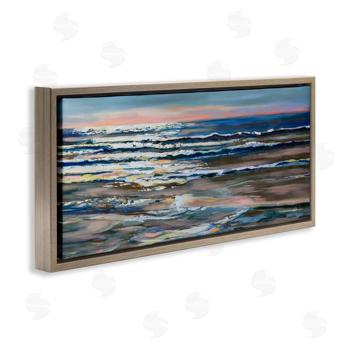 Jeanette Vertentes Abstract Ocean Shimmer