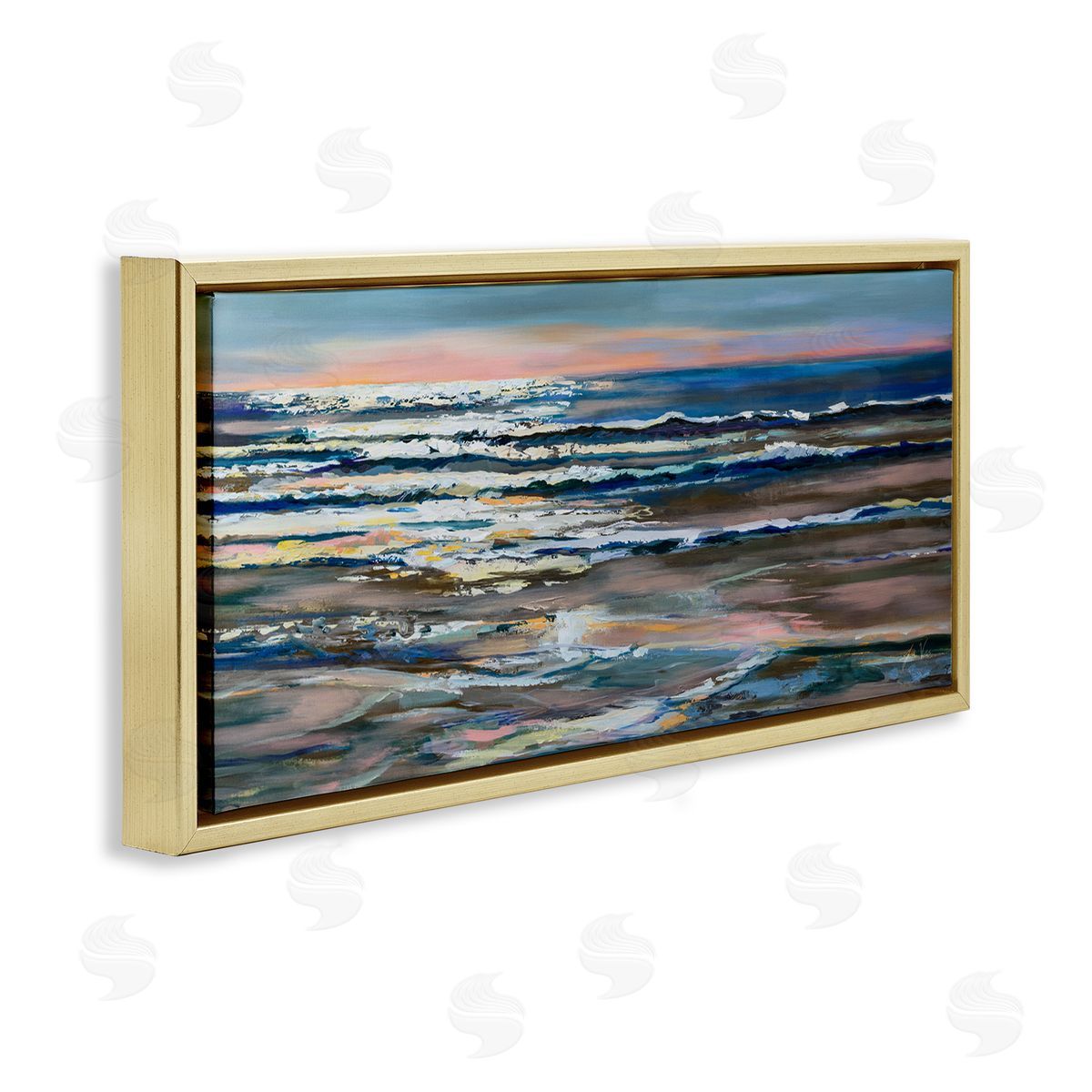 Jeanette Vertentes Abstract Ocean Shimmer