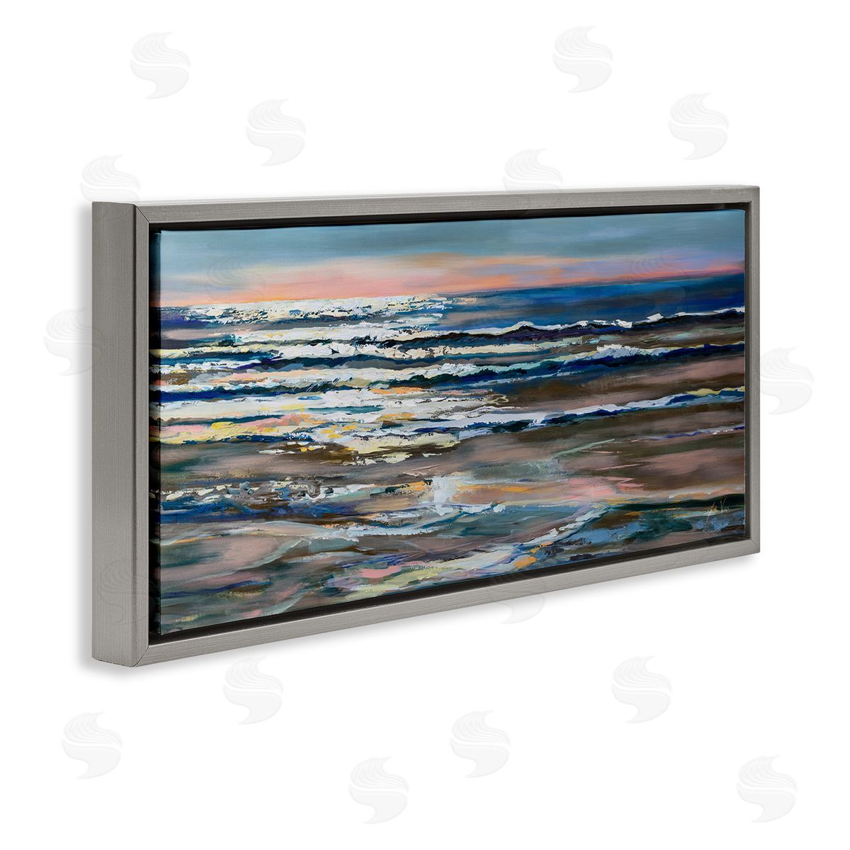 Jeanette Vertentes Abstract Ocean Shimmer