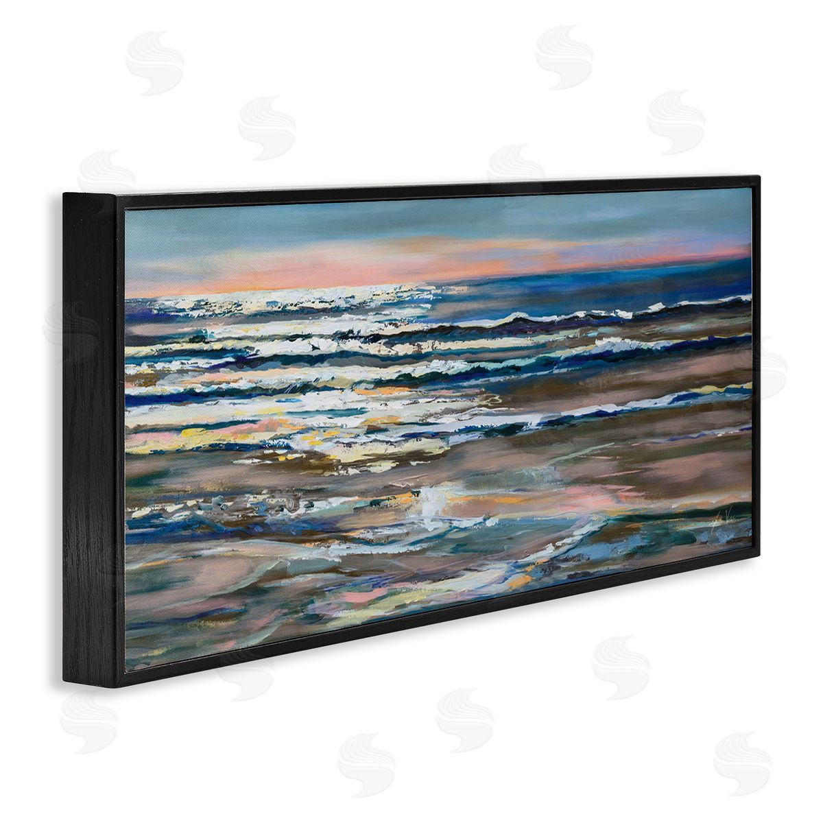 Jeanette Vertentes Abstract Ocean Shimmer