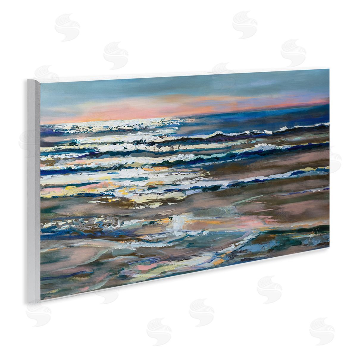 Jeanette Vertentes Abstract Ocean Shimmer