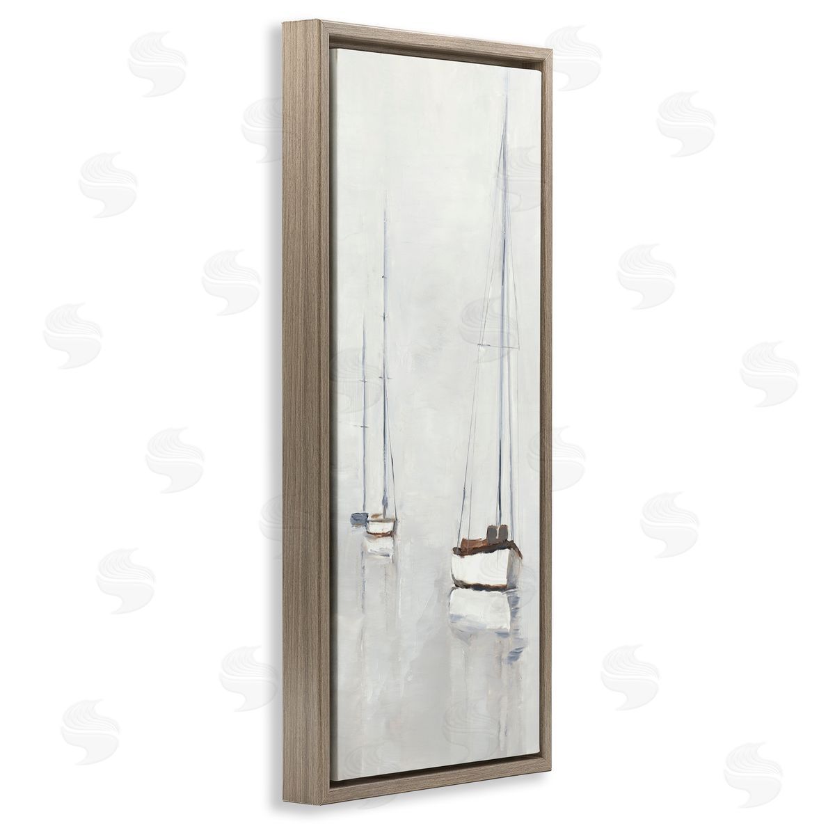 Ethan Harper Muted Sailboats Painting