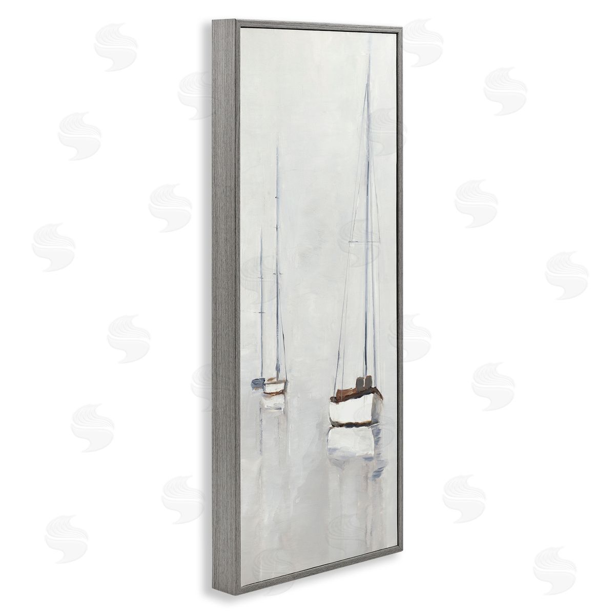 Ethan Harper Muted Sailboats Painting