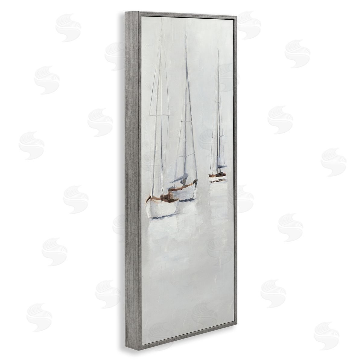 Ethan Harper Grey Sailboats Trio