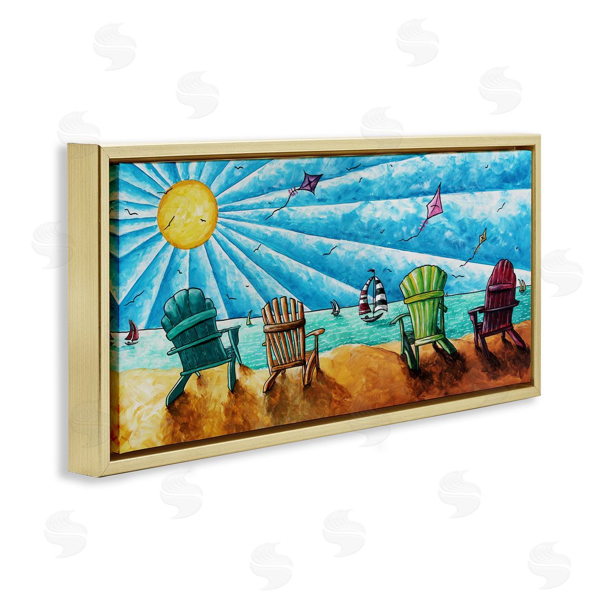 Megan Duncanson Kites Flying on Beach