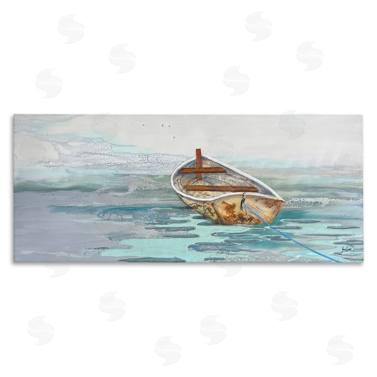 Stacy Gresell Dinghy Boat Painting