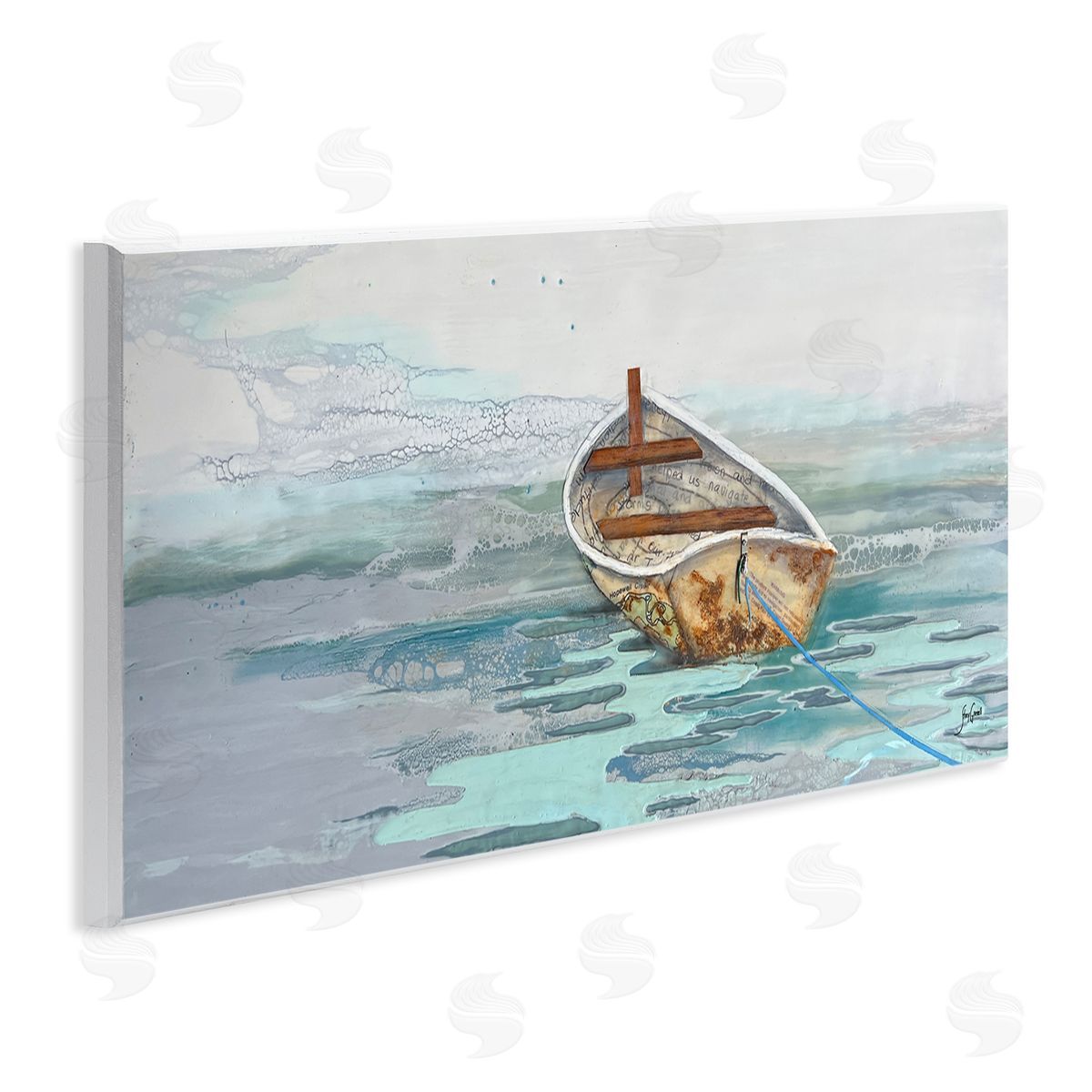 Stacy Gresell Dinghy Boat Painting