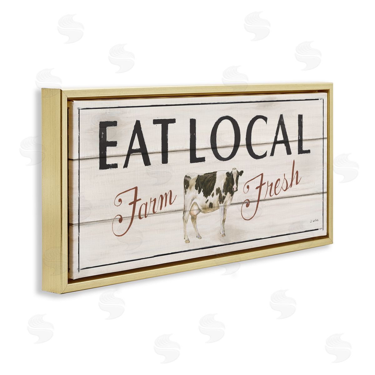James Wiens Rustic Eat Local Phrase