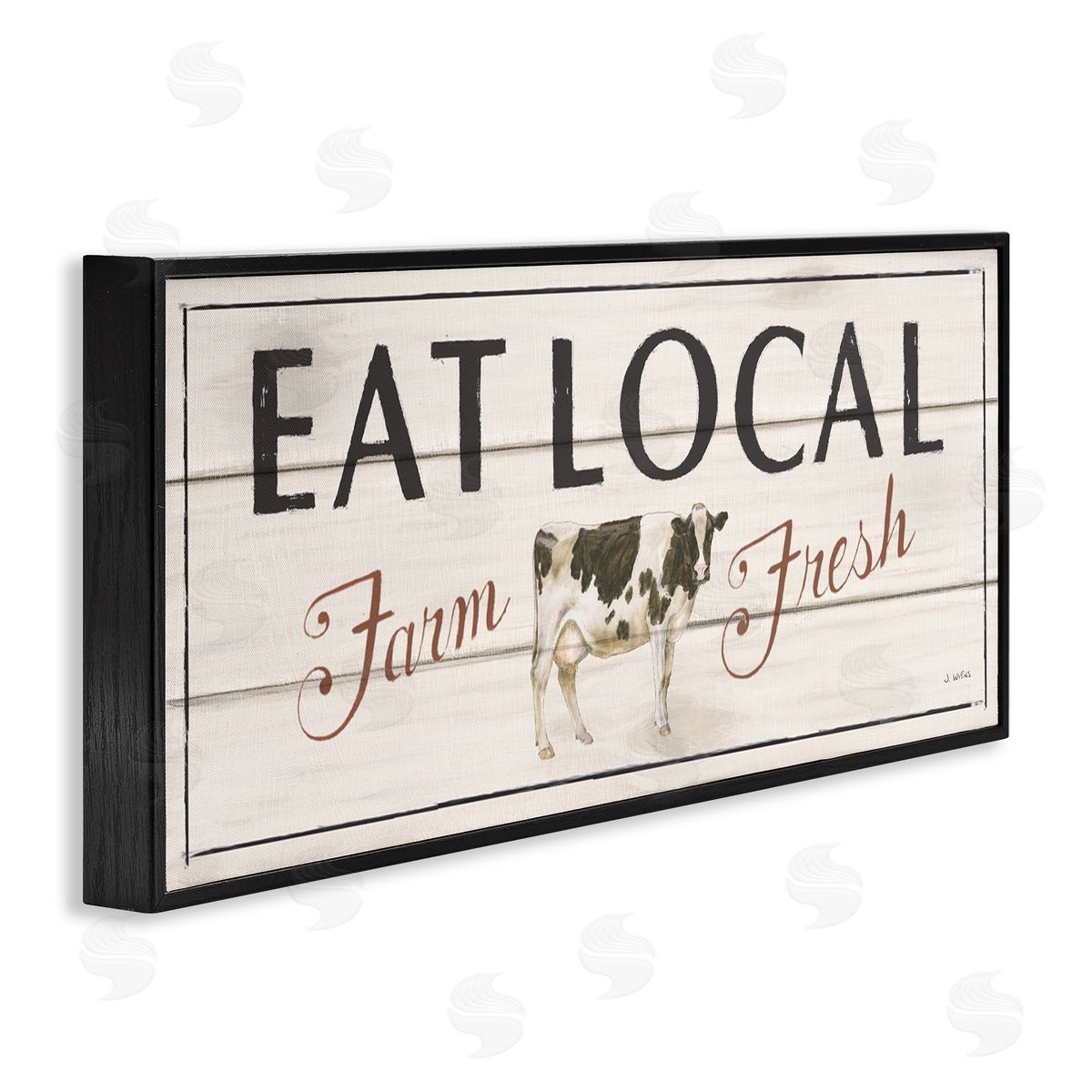 James Wiens Rustic Eat Local Phrase