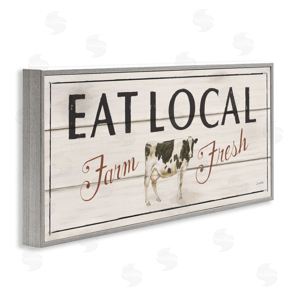 James Wiens Rustic Eat Local Phrase