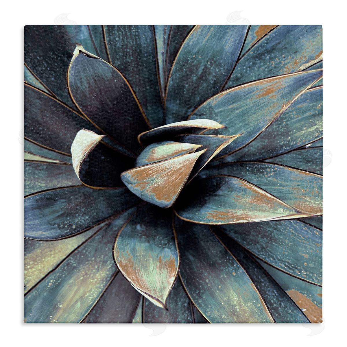 Irena Orlov Modern Tropical Petals Stretched Canvas Wall Art Print