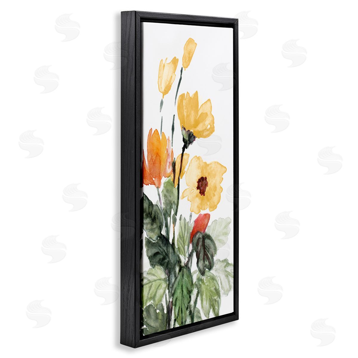 Lanie Loreth Yellow Abstract Poppies