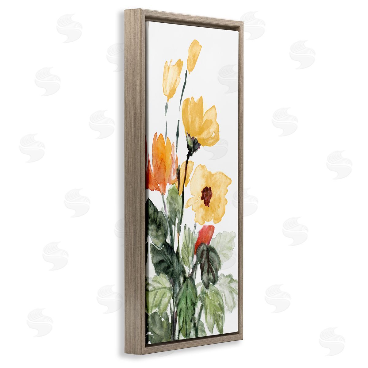 Lanie Loreth Yellow Abstract Poppies