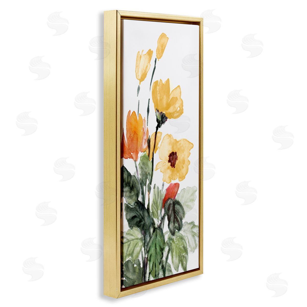 Lanie Loreth Yellow Abstract Poppies