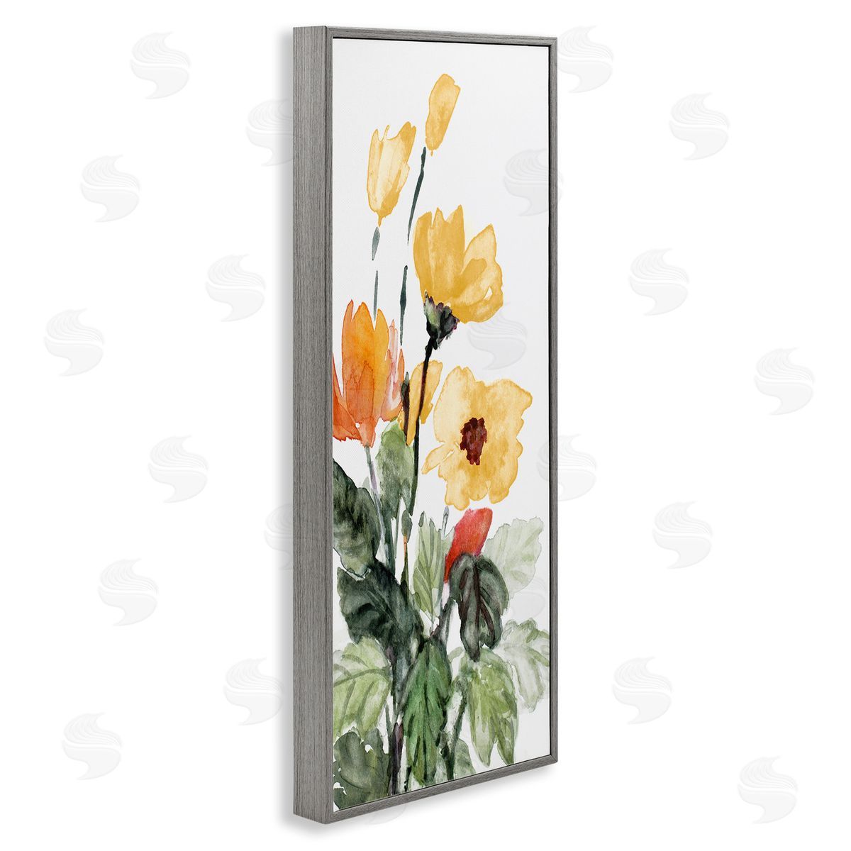 Lanie Loreth Yellow Abstract Poppies