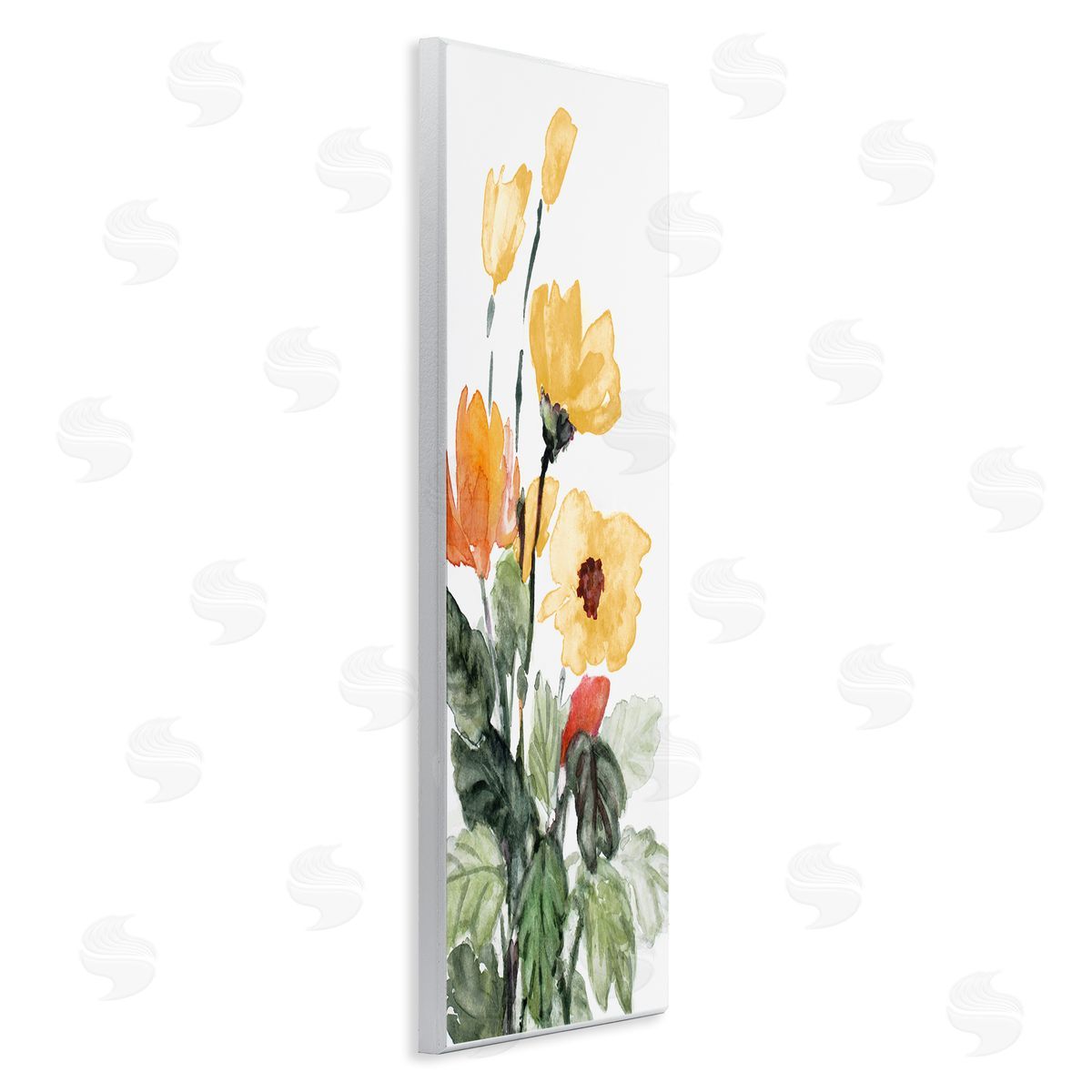 Lanie Loreth Yellow Abstract Poppies