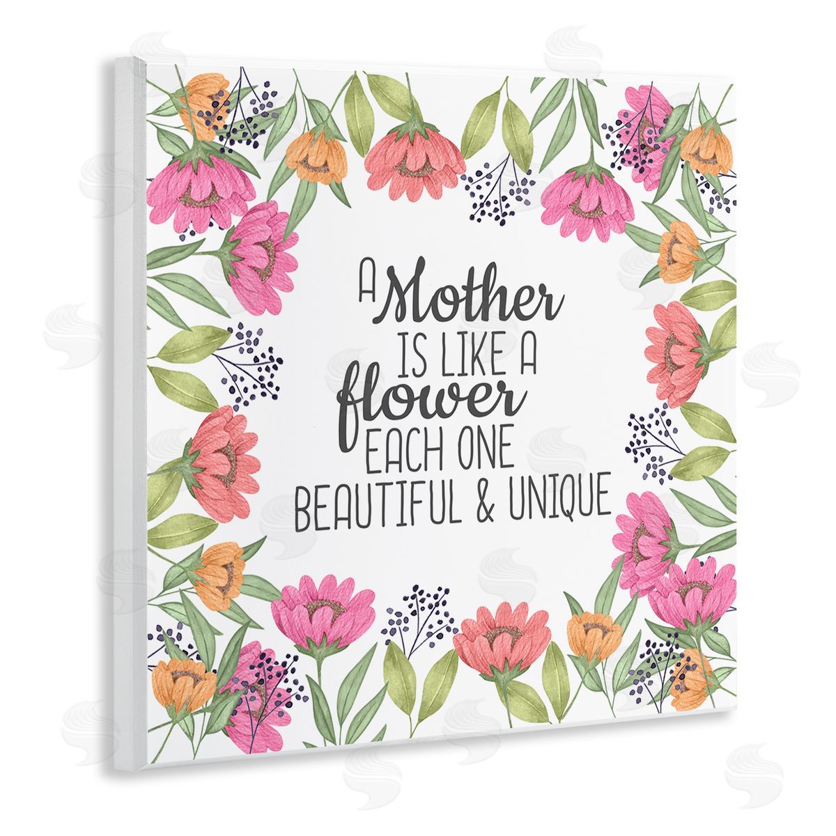 Kim Allen Mom Beautiful & Unique Wooden Wall Plaque Art Print
