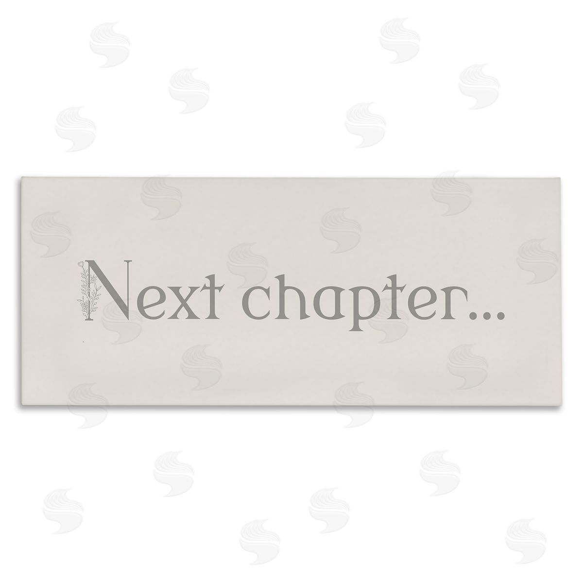 Stupell Studio Vintage Next Chapter Phrase