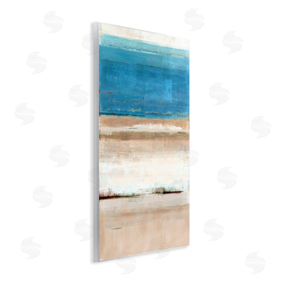 Flora Kouta Abstract Beach Landscape Wall Plaque Artside_
