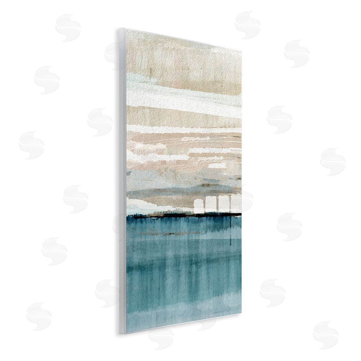Flora Kouta Abstract Ocean Landscape Wall Plaque Artside_