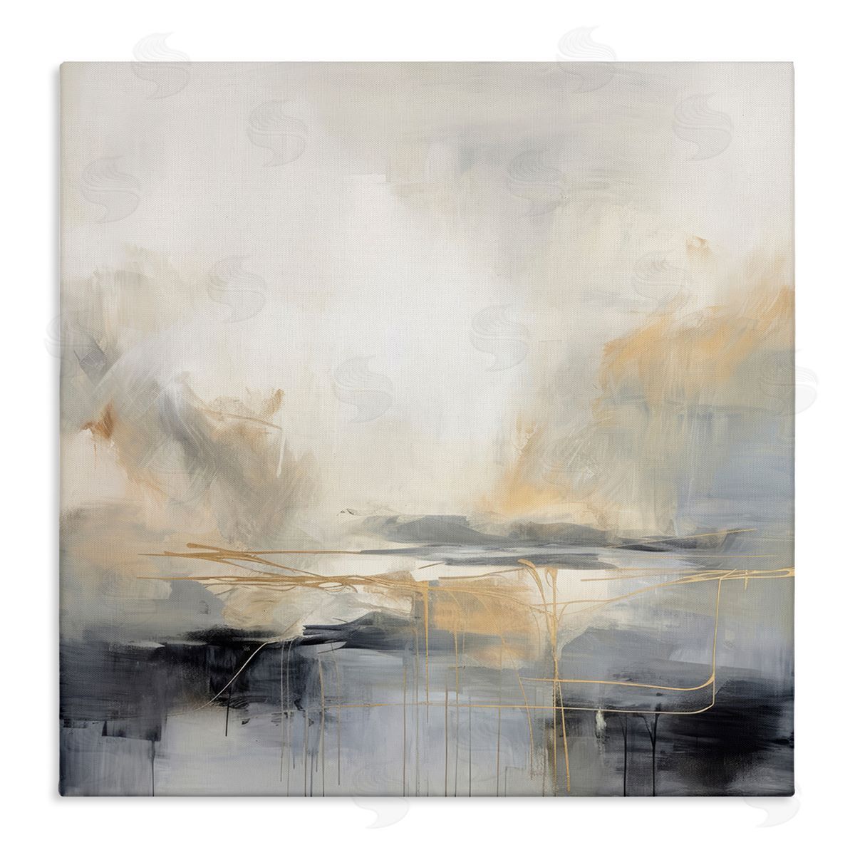 Irena Orlov Grey & Glam Landscape Canvas Wall Art
